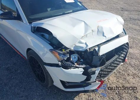 2020 Hyundai Veloster N из США, поврежденный, VIN KMHT36AH9LU005122